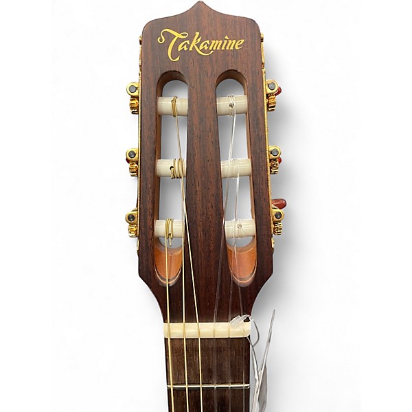 Used Takamine NP-65C Natural Classical Acoustic Electric Guitar