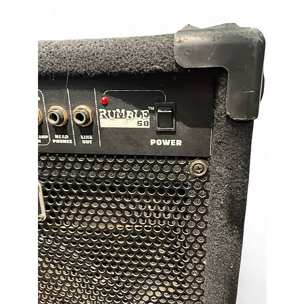 Used Fender Rumble 60 60W 1x12 Bass Combo Amp