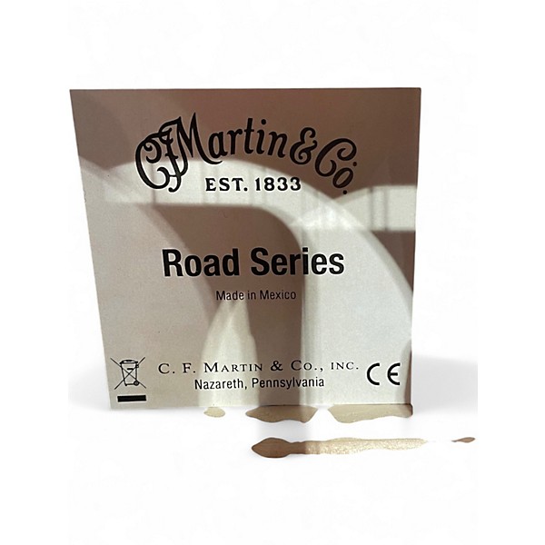 Used Martin D-10E Road Series Dreadnought Acoustic-Electric Natural Acoustic Electric Guitar