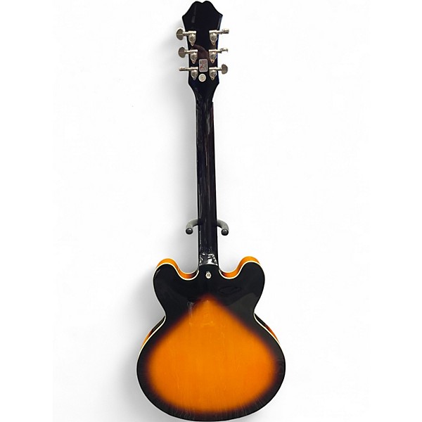Used Epiphone Dot 2 Color Sunburst Hollow Body Electric Guitar