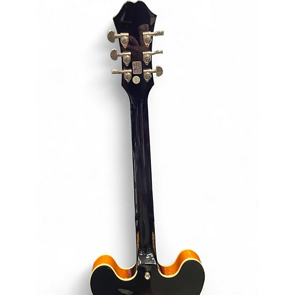 Used Epiphone Dot 2 Color Sunburst Hollow Body Electric Guitar