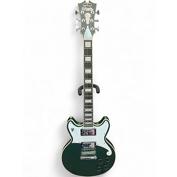 Used D'Angelico Premier Brighton Green Solid Body Electric Guitar