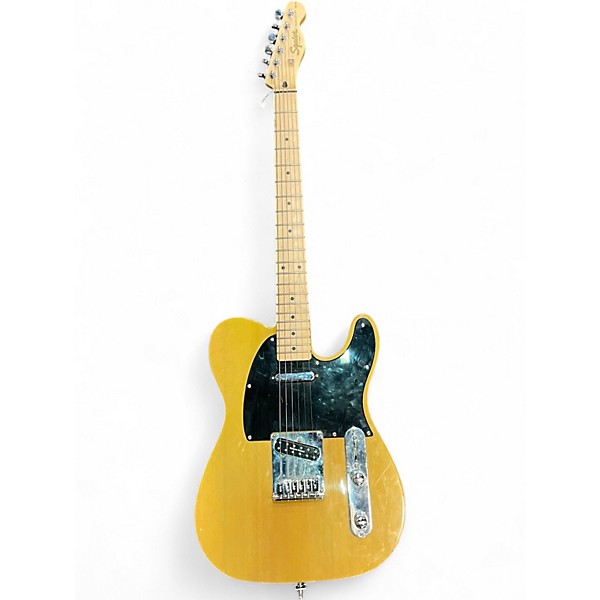 Used Squier Telecaster Butterscotch Solid Body Electric Guitar