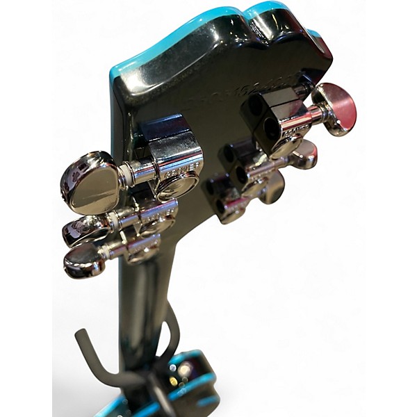 Used Epiphone Les Paul Custom indigo burst Solid Body Electric Guitar