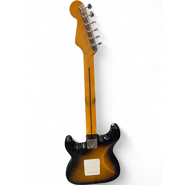 Used Fender 70TH ANNIVERSARY AMERICAN VINTAGE 2 Tone Sunburst Solid Body Electric Guitar