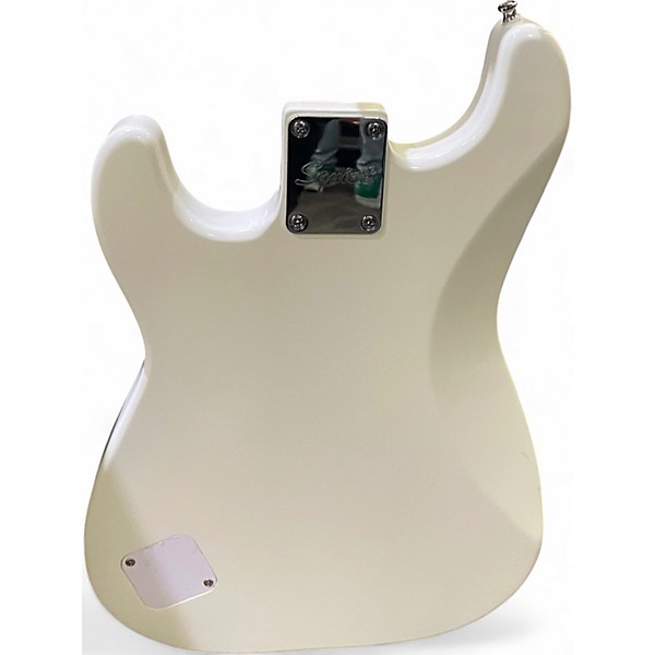 Used Squier FSR MINI STRATOCASTER Olympic White Solid Body Electric Guitar