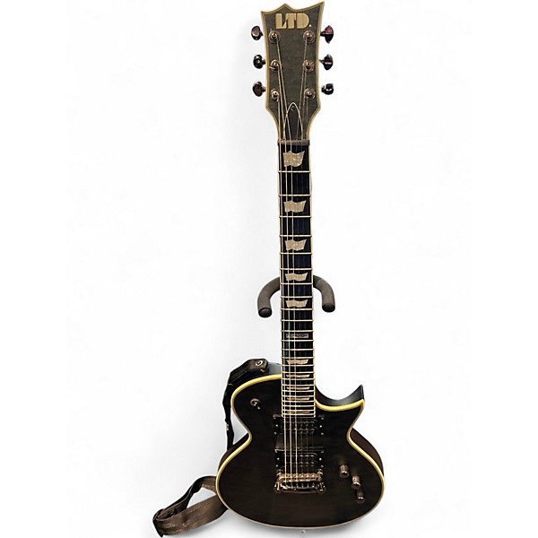 Used ESP EC401QM GRAY BURST Acoustic Electric Guitar