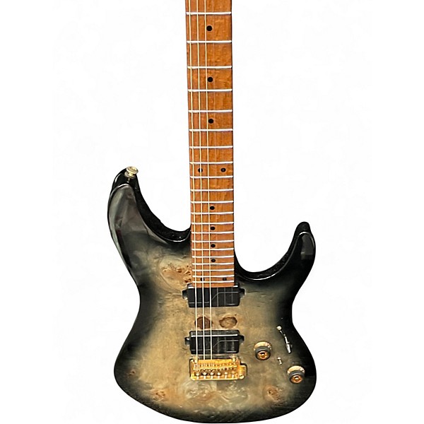 Used Ibanez AZ242PBG BLACK BURL Solid Body Electric Guitar