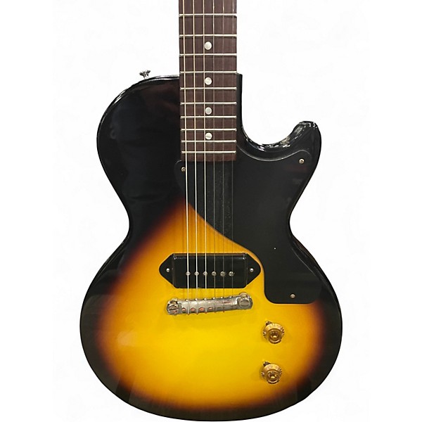 Used Gibson 57 LP JUNIOR 3 Tone Sunburst Solid Body Electric Guitar