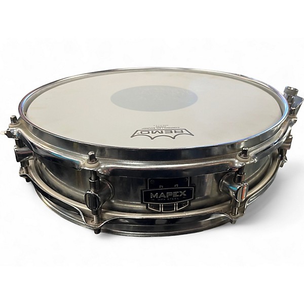Used Mapex 13X3.5 MPX Steel Piccolo Snare Chrome Drum