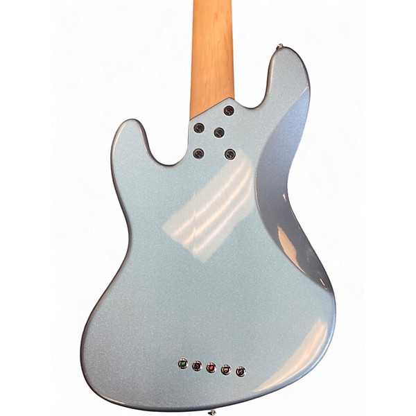 Used Lakland 55-60 Skyline Custom 5 String Lake Placid Blue Electric Bass Guitar