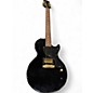 Used Epiphone Les Paul Junior Black and Gold Solid Body Electric Guitar thumbnail