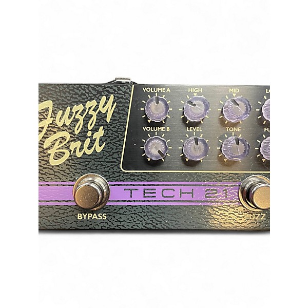 Used Tech 21 FUZZY BRIT Effect Pedal