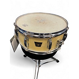 Used Majestic De Luxe 14in 14" x 5" Snare Cream Drum