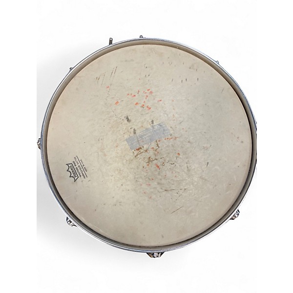 Used Majestic De Luxe 14in 14" x 5" Snare Cream Drum
