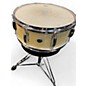 Used Majestic De Luxe 14in 14" x 5" Snare Cream Drum