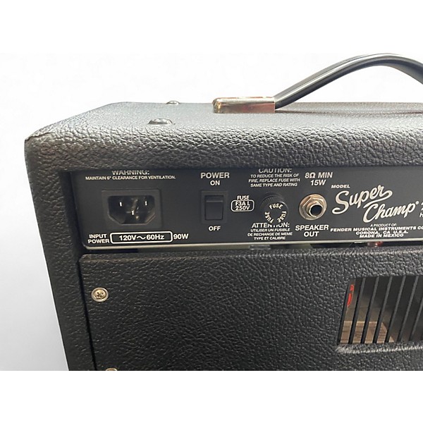 Used Fender Super Champ X2 15W Tube Guitar Combo Amp