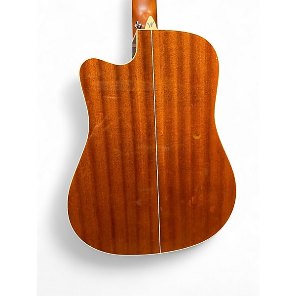 Used Washburn WD10SCE12 Antique Natural 12 String Acoustic Electric Guitar