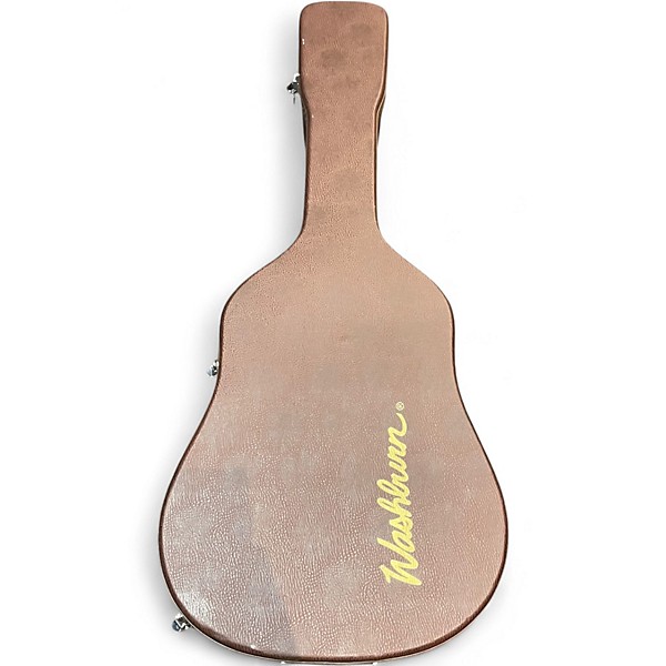 Used Washburn WD10SCE12 Antique Natural 12 String Acoustic Electric Guitar