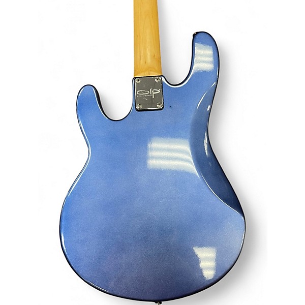 Used OLP music man 4 blue Electric Bass Guitar