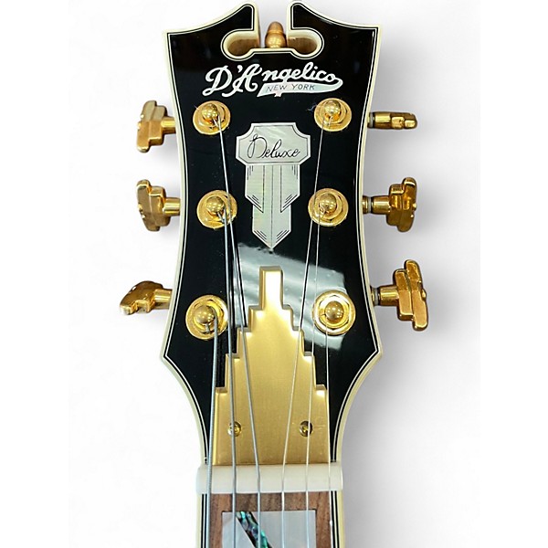 Used D'Angelico ludlow deluxe hh offset Natural Solid Body Electric Guitar