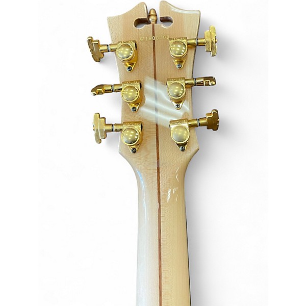 Used D'Angelico ludlow deluxe hh offset Natural Solid Body Electric Guitar