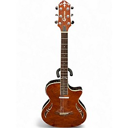 Used Crafter Guitars SA-BUB Natural Acoustic Electric Guitar