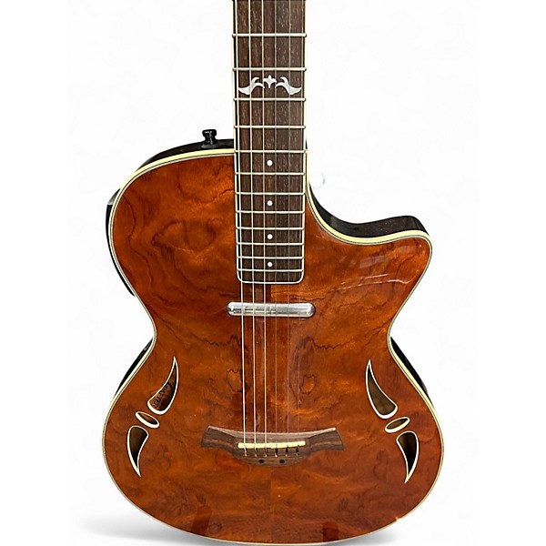 Used Crafter Guitars SA-BUB Natural Acoustic Electric Guitar