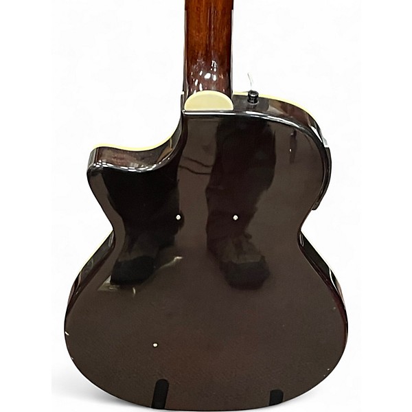 Used Crafter Guitars SA-BUB Natural Acoustic Electric Guitar
