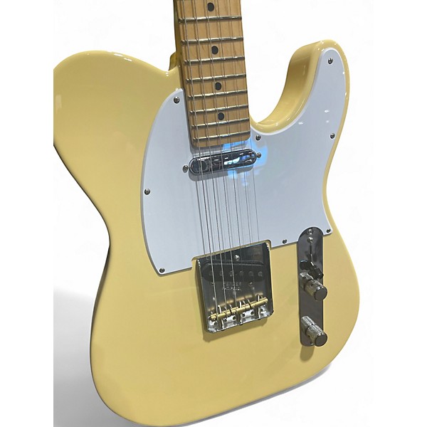 Used Fender AMERICAN PERFORMER TELECASTER Vintage White Solid Body Electric Guitar