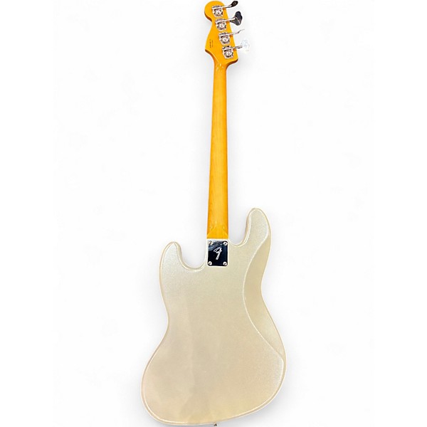 Used Fender Blacktop Jazz Bass Olympic White Pearl Electric Bass Guitar