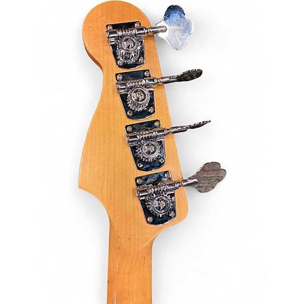 Used 2002 Fender Mark Hoppus Signature Jazz Bass Daphne Blue Electric Bass Guitar