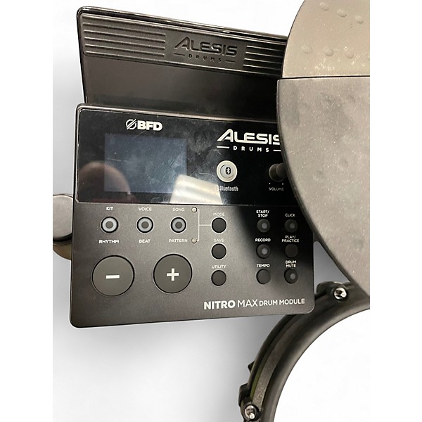 Used Alesis Nitro Max Electric Drum Set