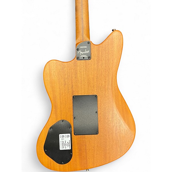 Used Fender American Acoustasonic Jazzmaster Tobacco Sunburst Acoustic Electric Guitar