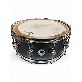 Used DW 6X14 Design Series Snare BLUE SLATE Drum