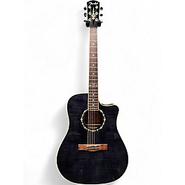 Used Fender T Bucket 300CE Black Acoustic Electric Guitar