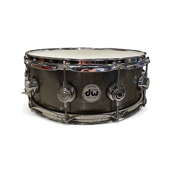 Used DW 14X5.5 Collector's Series Snare Black and Silver Drum