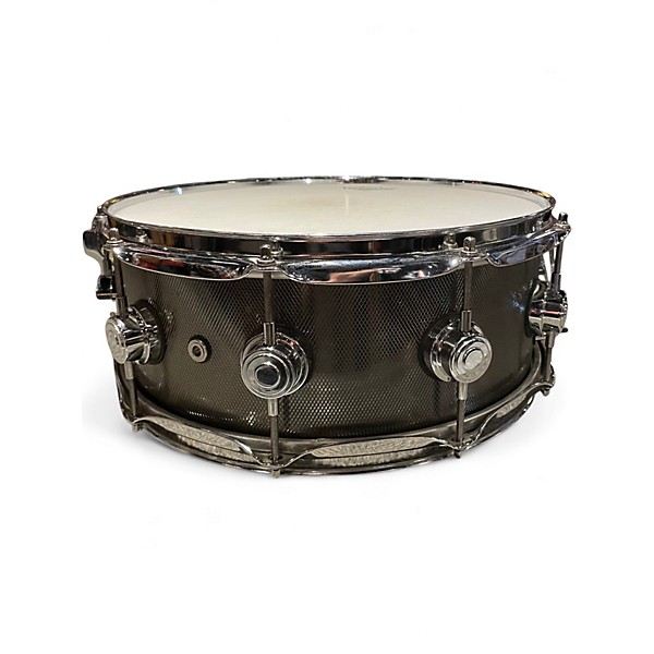 Used DW 14X5.5 Collector's Series Snare Black and Silver Drum