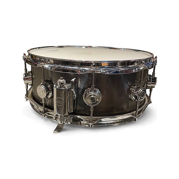 Used DW 14X5.5 Collector's Series Snare Black and Silver Drum