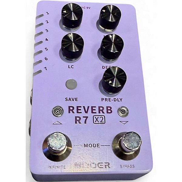 Used Mooer R7 X2 Effect Pedal