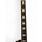 Used Epiphone Les Paul Custom Black and Silver Solid Body Electric Guitar