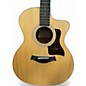 Used Taylor 214CE-K Natural Acoustic Electric Guitar