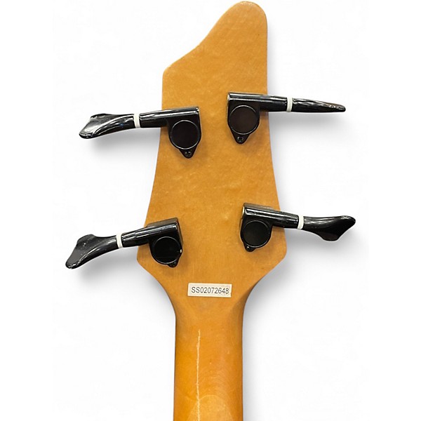 Used Lyon By Washburn Prowler Series LB40 Red Electric Bass Guitar