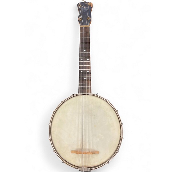 Vintage 1920 Sterling WAVERLY BANJO Natural Banjo