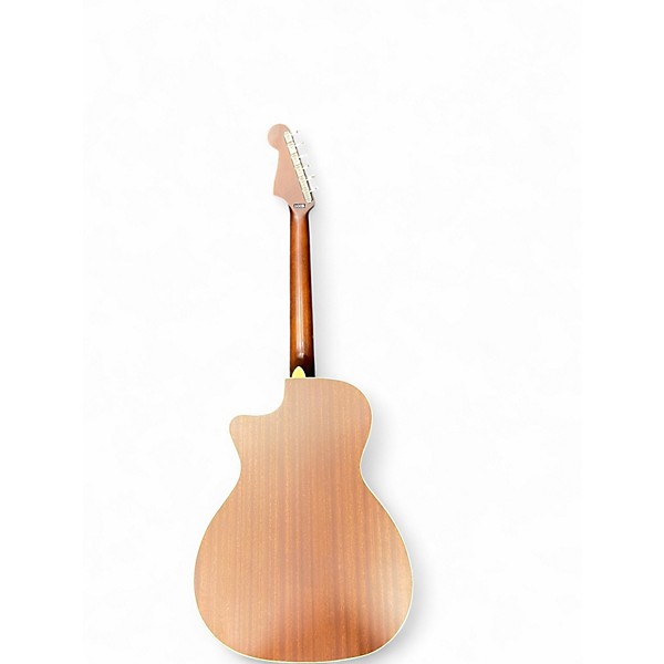 Used Fender Newporter Player Wine Red Acoustic Electric Guitar