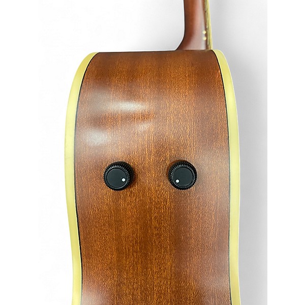 Used Fender Newporter Player Wine Red Acoustic Electric Guitar