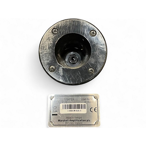 Used Marshall MG412A 4x12 120W Angle Guitar Cabinet