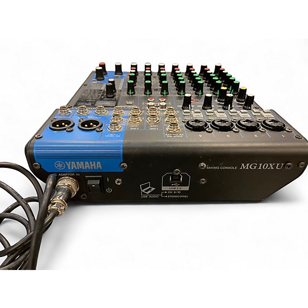 Used Yamaha MG10XU 10 Channel Mixer with Effects Unpowered Mixer