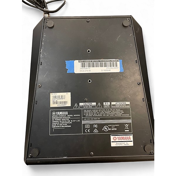 Used Yamaha MG10XU 10 Channel Mixer with Effects Unpowered Mixer