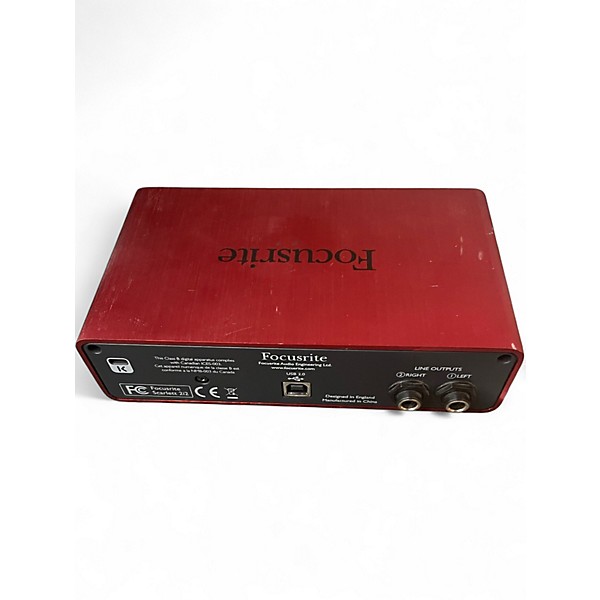 Used Focusrite Scarlett 2i2 Gen 3 Audio Interface
